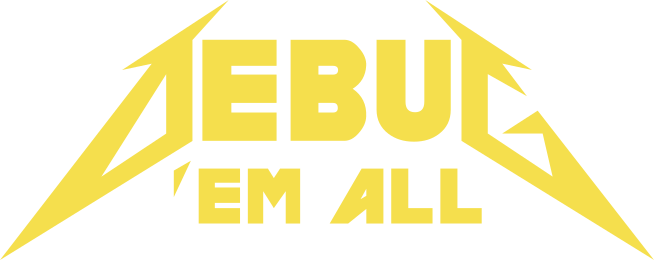 Debug'Em All Logo